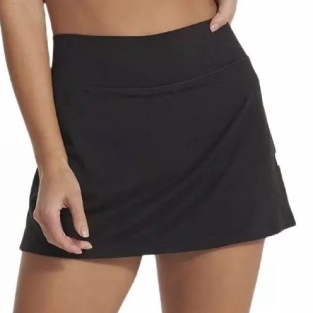 Vuori Women's Halo Performance Skirt Black Heather Large